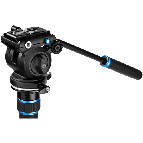 Monopé e Cabeça Hidraulica Benro - MCT28AFS2PRO - 2,5kg (Flip Lock) - comprar online