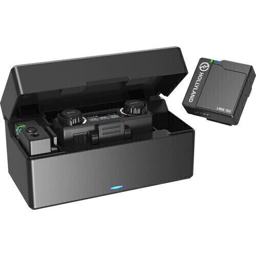 Hollyland LARK 150 DUO - Sistema de microfone sem fio para 2 pessoas (2,4 GHz, preto) - comprar online