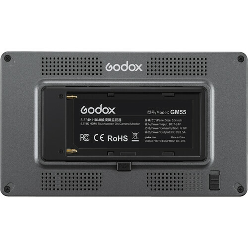 Monitor Godox GM55 5,5" (4K HDMI / Touchscreen / LUT) - CAMERA NINJA • PHOTO VIDEO STORE