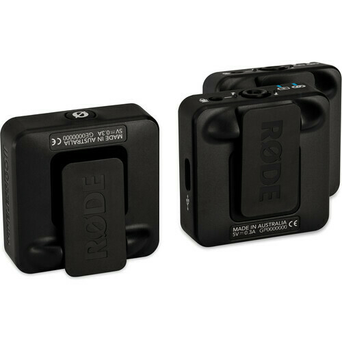 Microfone Lapela Duplo sem Fio - Rode Wireless Go II (2 TX/ 1 RX) na internet