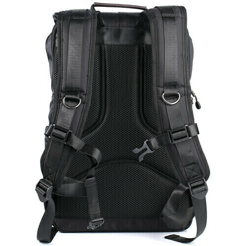 Mochila Camera Backpack K&F 20L Azul Marinho / Marrom (Capa de chuva, 15.6 notebook) - CAMERA NINJA • PHOTO VIDEO STORE