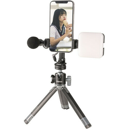 Suporte Metal para Celular Ulanzi ST-27 com Sapata Arca (smartphone de 60mm - 89mm de largura)