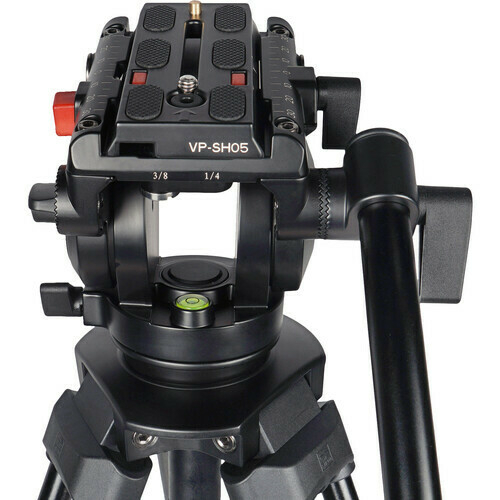 KIT VIDEO - Tripé e Cabeça Fluída Sirui SH05 (6kg / 140cm) - CAMERA NINJA • PHOTO VIDEO STORE