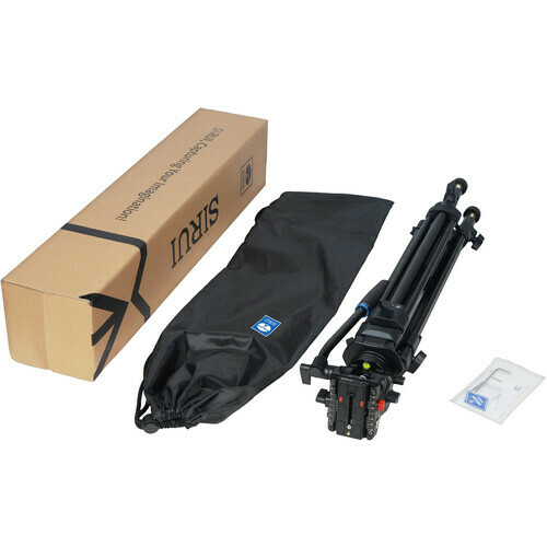 KIT VIDEO - Tripé e Cabeça Fluída Sirui SH05 (6kg / 140cm)