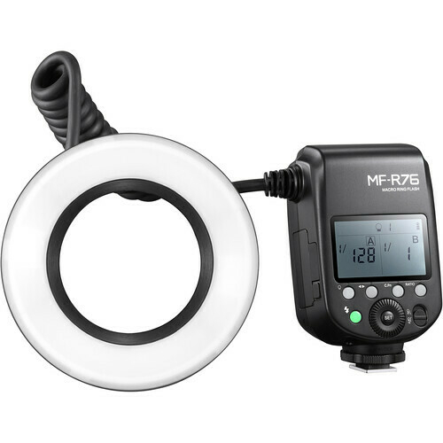 Flash TTL Macro Ring Godox MF-R76 (Bateria de Lithium - VB26) na internet