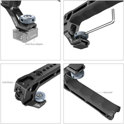 Suporte Superior SmallRig Lite (Top Handle 3764 - sapata cold shoe) - CAMERA NINJA • PHOTO VIDEO STORE