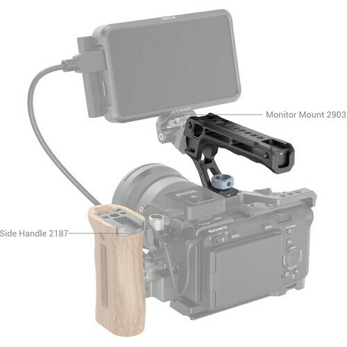 Suporte Superior SmallRig ARRI (Top Handle Lite 3765 - ARRI anti-twist mount) - comprar online