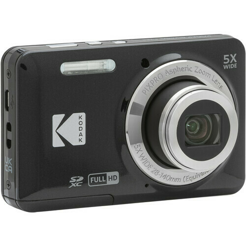 Câmera Digital Compacta Kodak PIXPRO FZ55 (preta) - comprar online