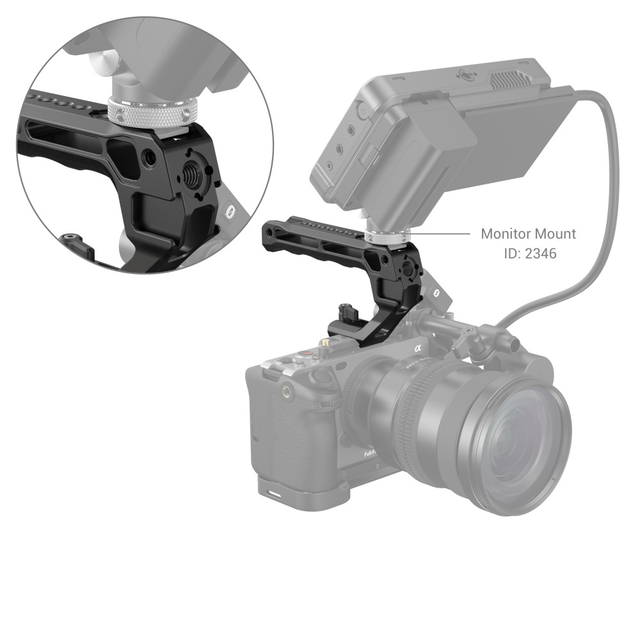 Suporte Superior SmallRig NATO Lite (Top Handle 3766 - Nato Rail mount) na internet