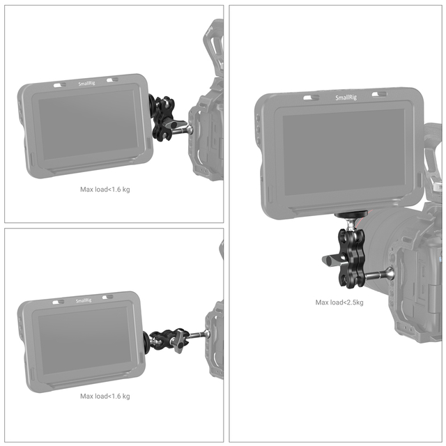 Mini Magic Arm com BallHead SmallRig 3238 - CAMERA NINJA • PHOTO VIDEO STORE