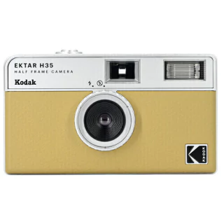 Camera de Filme Reutilizável Kodak Ektar H35 Half Frame - Sand (Analógica 35mm c/ Flash)
