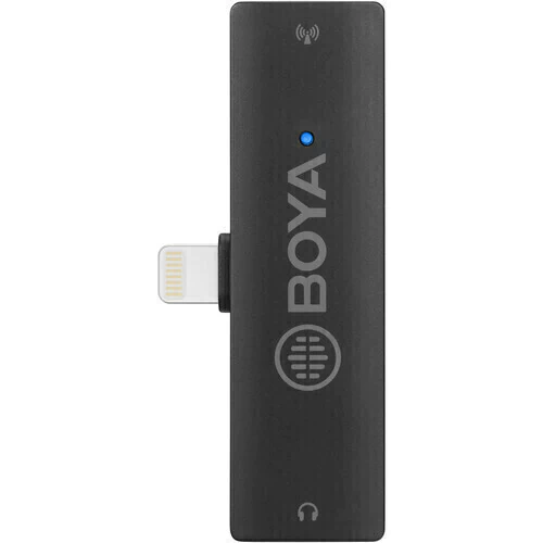 Sistema Microfone Lapela Duplo Sem Fio Digital - Boya BY-XM6-S4 (2.4Ghz / OLED / Lightning Iphone) - comprar online