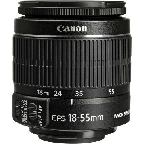 Lente Canon EFS 18-55mm F/3.5-5.6 IS II (caixa branca) - comprar online