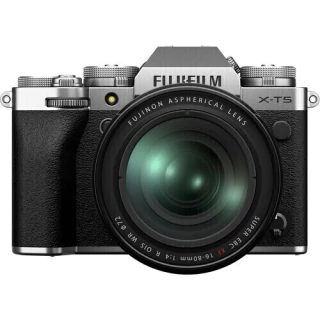 Camera Fujifilm Mirrorless X-T5 Silver+ XF 16-80mm f4.0 R OIS WR
