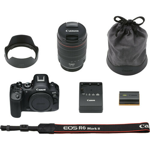 Camera Canon EOS R6 MKII Mirrorless + RF 24-105mm f/4 L IS USM - CAMERA NINJA • PHOTO VIDEO STORE
