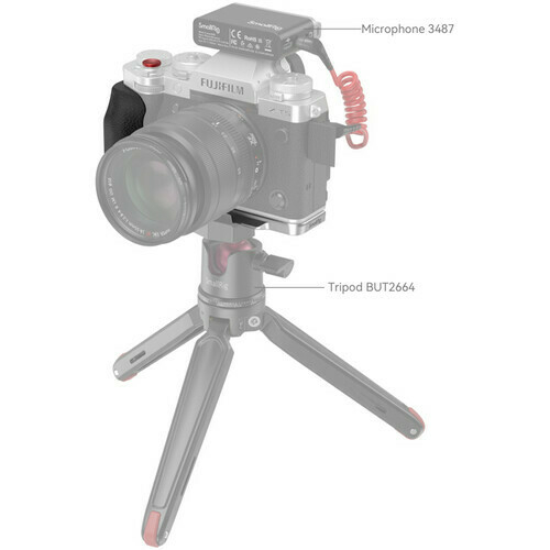 Imagem do L-Shape Grip SmallRig 4136 Prata (FujiFilm X-T5)