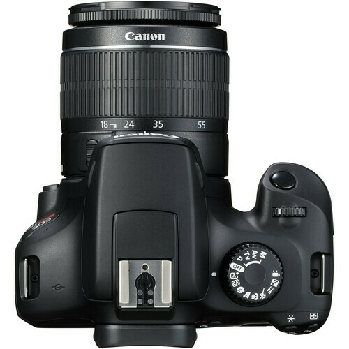 Camera Canon EOS REBEL T100 + EFS 18-55 III - loja online