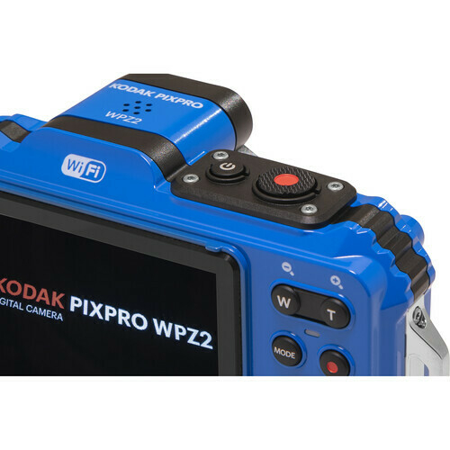 Câmera Digital Compacta PROVA D'ÁGUA Kodak PIXPRO WPZ2 (azul - 15m profundidade) - CAMERA NINJA • PHOTO VIDEO STORE