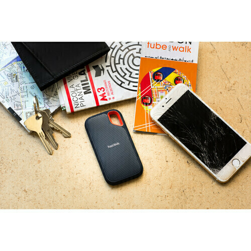 SSD Portátil Sandisk Extreme V2 - 2TB (1000/1050mbs) PRETO - CAMERA NINJA • PHOTO VIDEO STORE