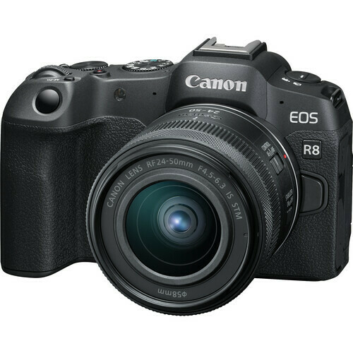 Camera Canon EOS R8 Mirrorless + RF 24-50mm f/4.5-6.3 IS STM - comprar online