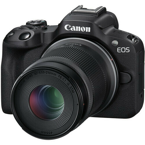 Camera Canon EOS R50 Mirrorless + RF-S 18-45mm f/4.5-6.3 IS STM + RF-S 55-210mm f/5-7.1 IS STM - comprar online