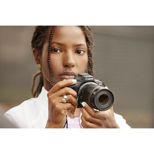 Camera Canon EOS R50 Mirrorless + RF-S 18-45mm f/4.5-6.3 IS STM - comprar online