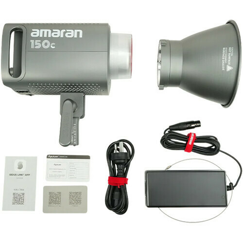 Led Amaran 150C RGB (150W - RGB - BIVOLT - BOWENS - CRI 95 | TLCI 95 | TM-30 Rf 92, Rg 101)