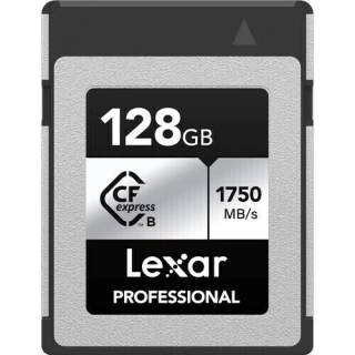 Lexar 128gb Professional CFexpress Type B (1750 MB/s - Silver Series) - LCXEXSL128G-RNENG