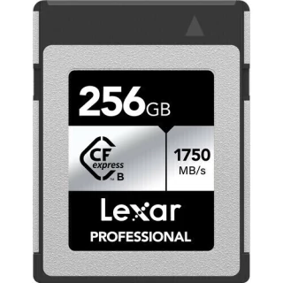 Lexar 256gb Professional CFexpress Type B (1750 MB/s - Silver Series) - LCXEXSL256G-RNENG