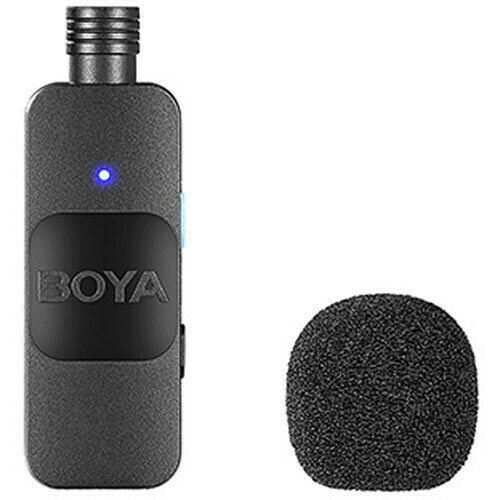 Sistema Microfone Lapela Duplo Sem Fio Boya BY-V20 (2.4Ghz / USB-C) - comprar online