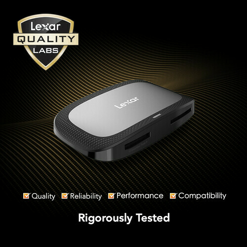Imagem do Leitor 2X1 Lexar LRW530U CFexpress Tipo A / SD UHS-II (USB C / 3.2 Gen 2)