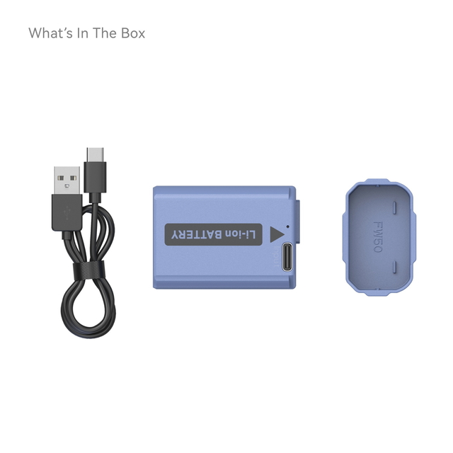 Bateria Recarregável Usb-C SmallRig - NP-FW50 (1030mAh) 4330 - CAMERA NINJA • PHOTO VIDEO STORE