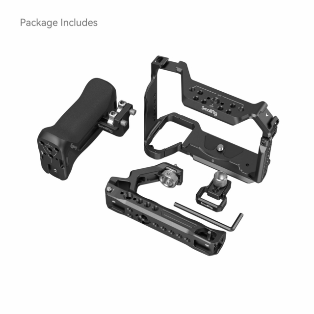 Cage/Gaiola Advanced SmallRig 3669C + Top Handle Arri +Side Handle (Sony A7RV / A7IV / A7S III) na internet