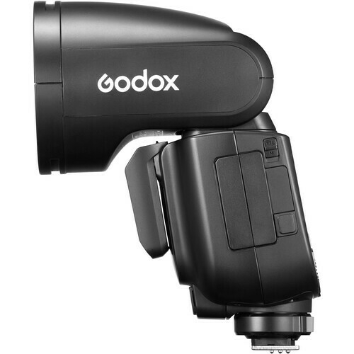 Flash GODOX V1 PRO (TTL Speed Light com Bateria VB30) - CAMERA NINJA • PHOTO VIDEO STORE