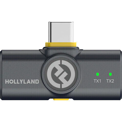 Hollyland LARK M2 DUO COMBO - Sistema de microfone sem fio para 2 pessoas (TRS 3,5mm / 48 kHz / 24 bits / 40hs duração / Transmissão 300m) - loja online