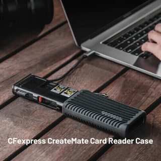 Case / Leitor PGYTECH CreateMate CFexpress B / SD UHS-II (USBC 3.2 GEN 1 até 1000 MB/s - Proteção IP54) - comprar online