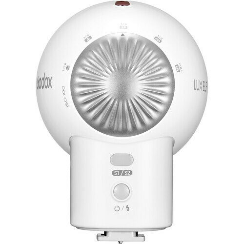 Retro Camera Flash Universal Godox Lux Elf ( bateria interna 350mAh / Usb-C) - CAMERA NINJA • PHOTO VIDEO STORE