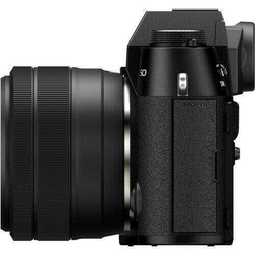 Camera Fujifilm Mirrorless X-T50 Black + XC 15-45mm f/3.5-5.6 OIS PZ - loja online