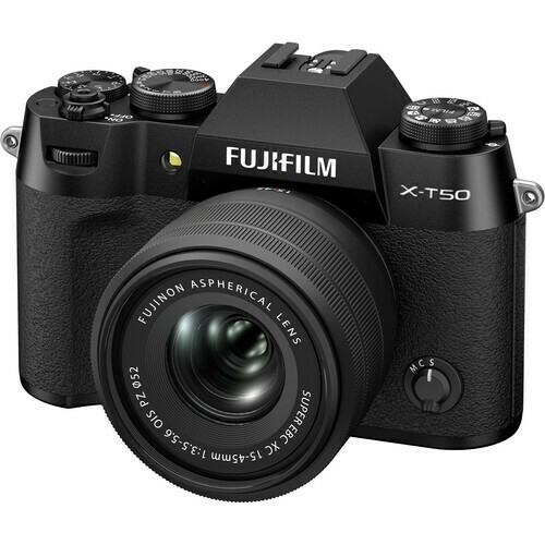 Camera Fujifilm Mirrorless X-T50 Black + XC 15-45mm f/3.5-5.6 OIS PZ na internet