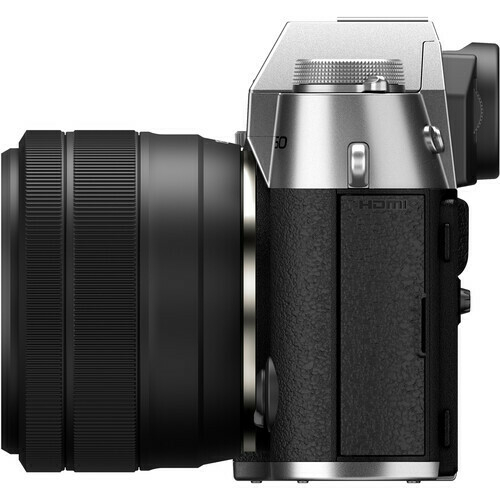 Camera Fujifilm Mirrorless X-T50 Silver + XC 15-45mm f/3.5-5.6 OIS PZ - loja online