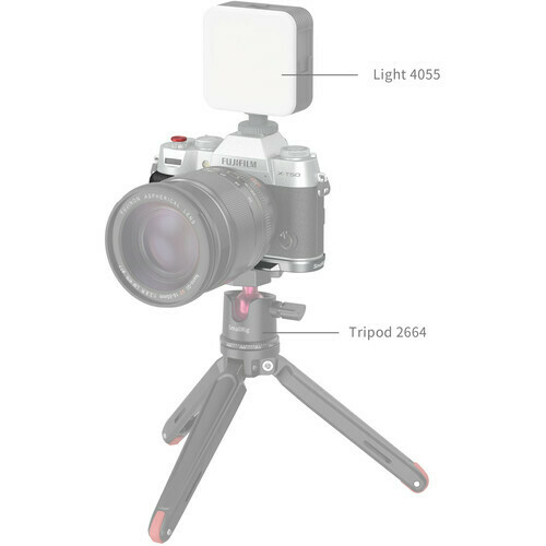 L-Shape Grip SmallRig 4713 Prata (FujiFilm X-T50)