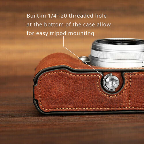 Half Case Couro Marrom - SmallRig 4699 (FujiFilm X100VI) na internet