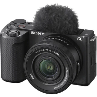 Camera Sony ZV-E10 II Mirrorless APS-C + Lente Sony E PZ 16-50mm f/3.5-5.6 OSS II
