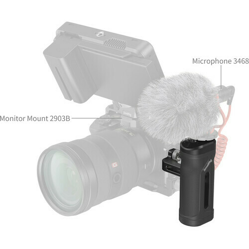 Suporte Lateral SmallRig Lightweight Mini Side Handle (4755 - montagem dupla de parafuso 1/4") na internet