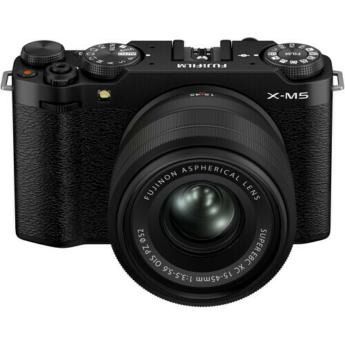 Camera Fujifilm Mirrorless X-M5 Black + XC 15-45mm f/3.5-5.6 OIS PZ na internet