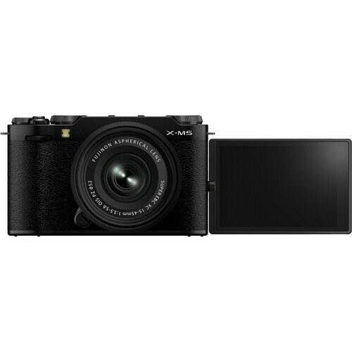 Camera Fujifilm Mirrorless X-M5 Black + XC 15-45mm f/3.5-5.6 OIS PZ - CAMERA NINJA • PHOTO VIDEO STORE