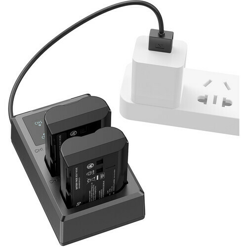 Kit Carregador Duplo + 2X Baterias Nikon EN-EL15 SmallRig 3820B - loja online