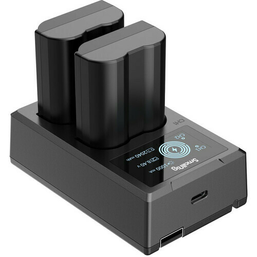 Kit Carregador Duplo + 2X Baterias Nikon EN-EL15 SmallRig 3820B - comprar online