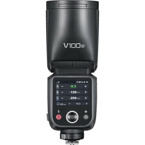 Flash GODOX V100 (100w - TTL Speed Light com Bateria VB30) - comprar online
