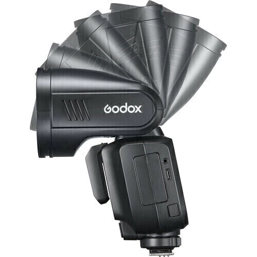 Flash GODOX V100 (100w - TTL Speed Light com Bateria VB30)